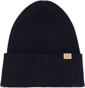 Knitted virgin wool hat-1